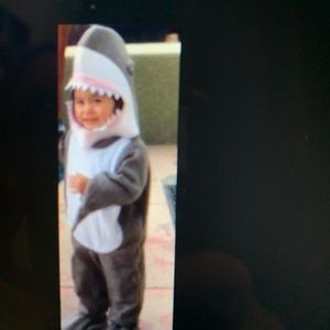 Shark costume Sz 18-24 months